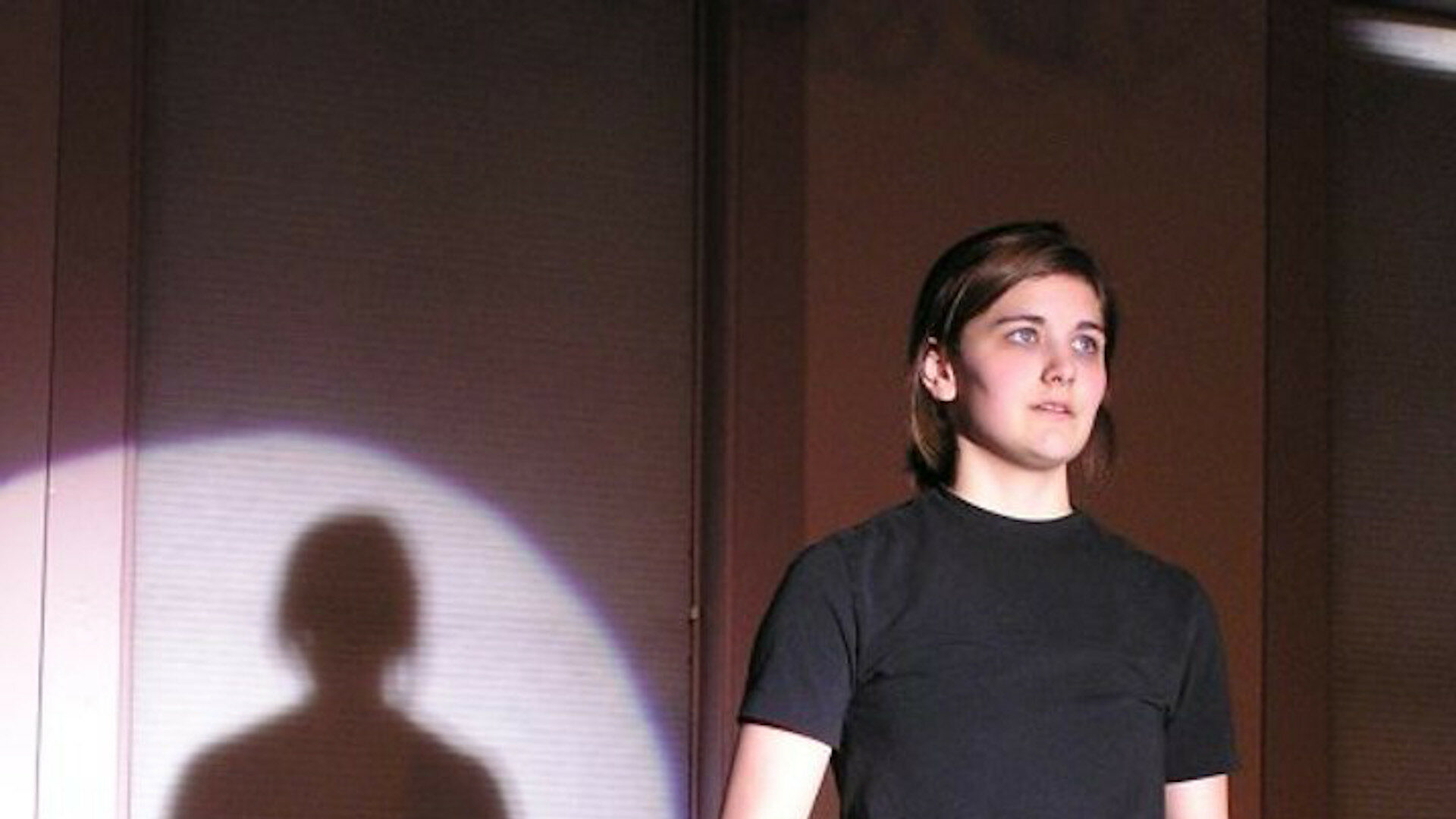 Actor on stage
