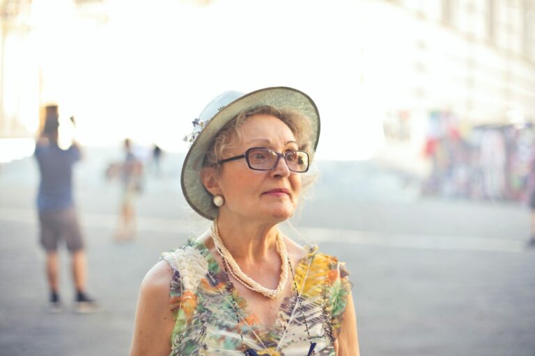 woman out shopping
